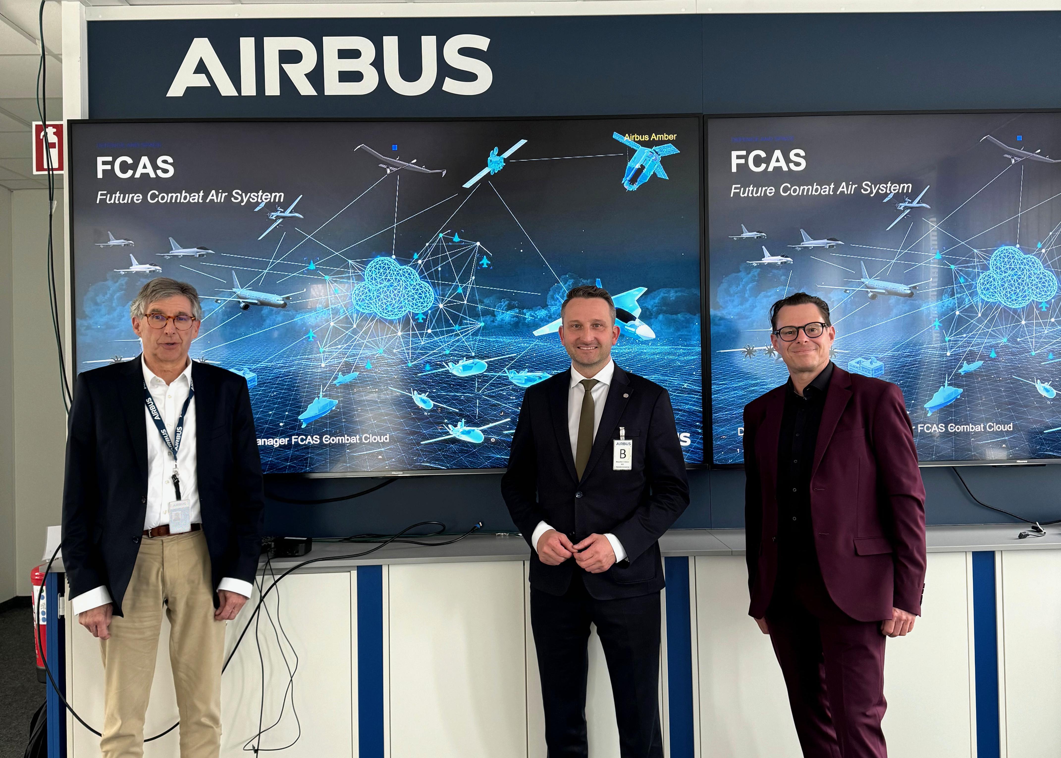 Bei Airbus Defence and Space in Immenstaad