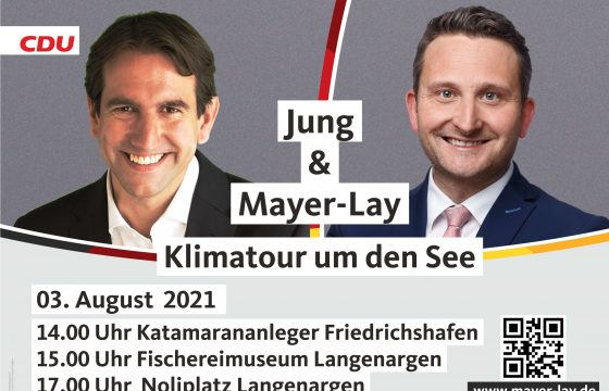 Klimatour mit Andreas Jung MdB und Heinrich Stößenreuther