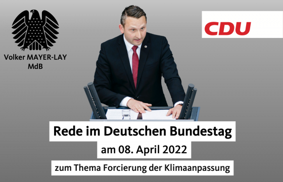 Erste Rede im Deutschen Bundestag