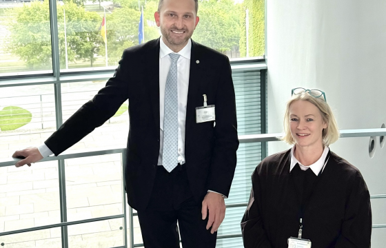 Austausch mit Marcia Keckeisen, Regierungsdirektorin im Bundeskanzleramt