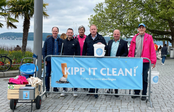 „Kipp It clean“ in Überlingen