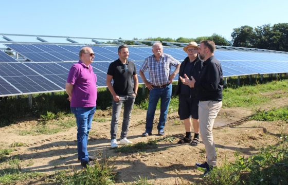 Erste Freiflächen-Photovoltaikanlage im Bodenseekreis