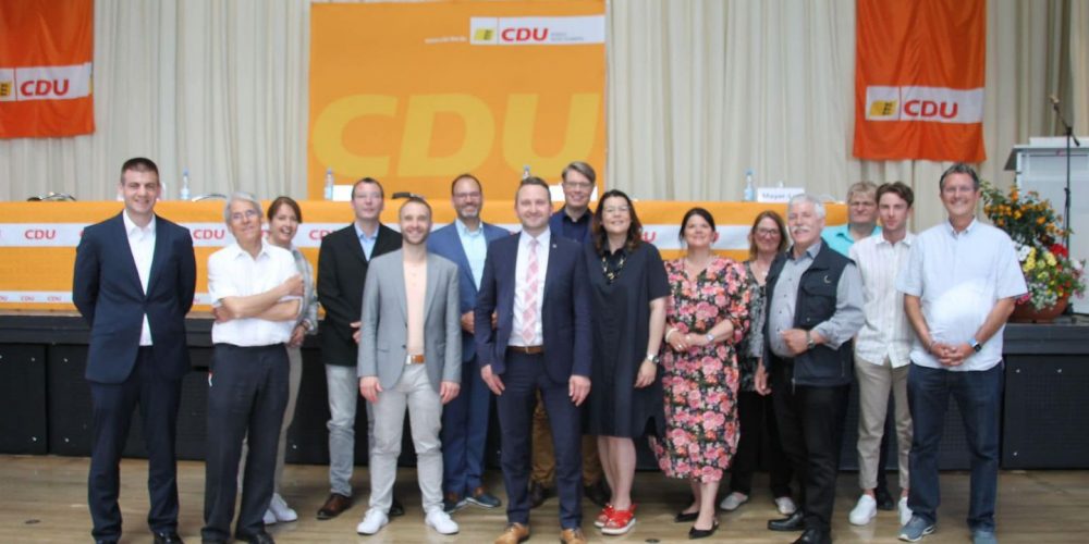 Wiederwahl zum Kreisvorsitzenden der CDU Bodenseekreis